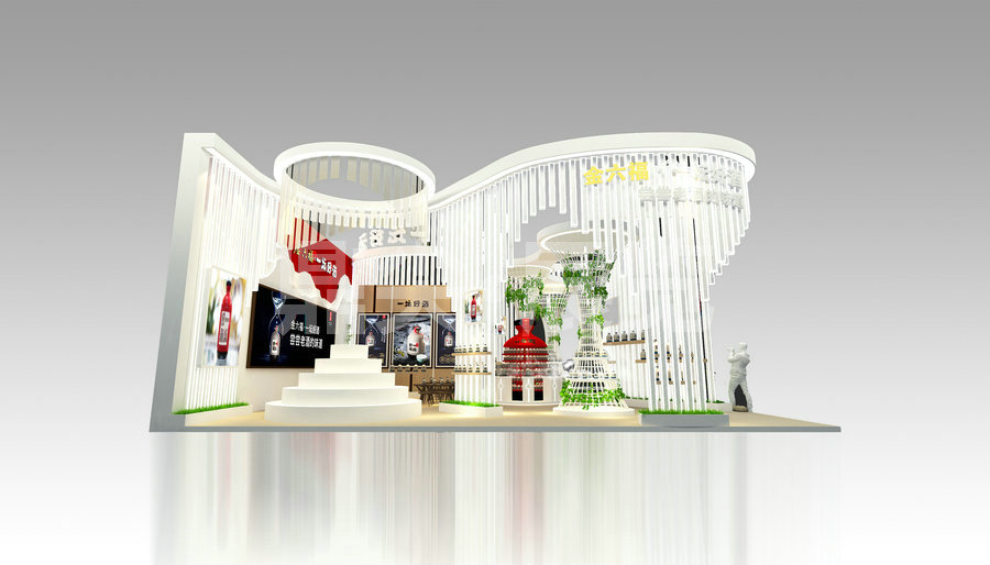 糖酒會特裝展位搭建