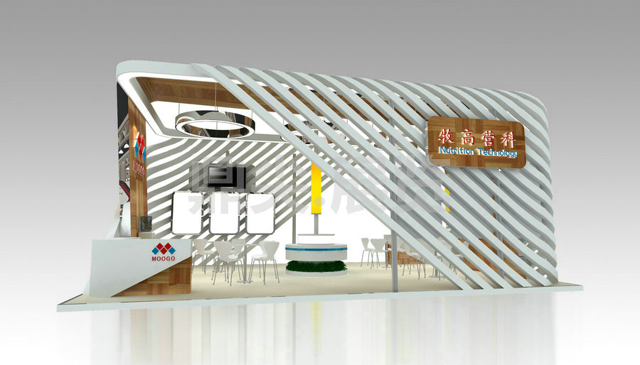 奶業展展臺設計搭建