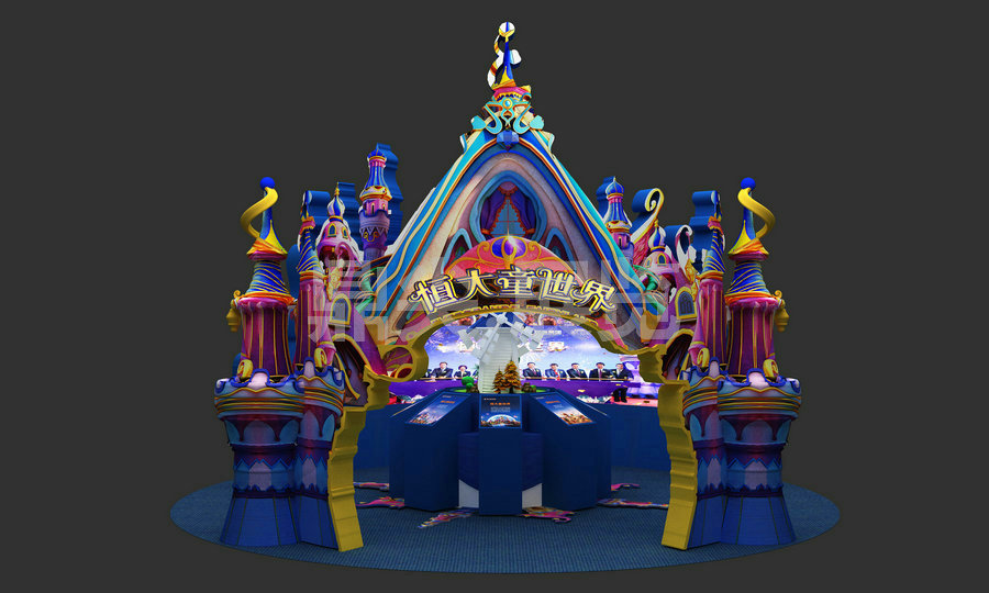 西博會展臺布置