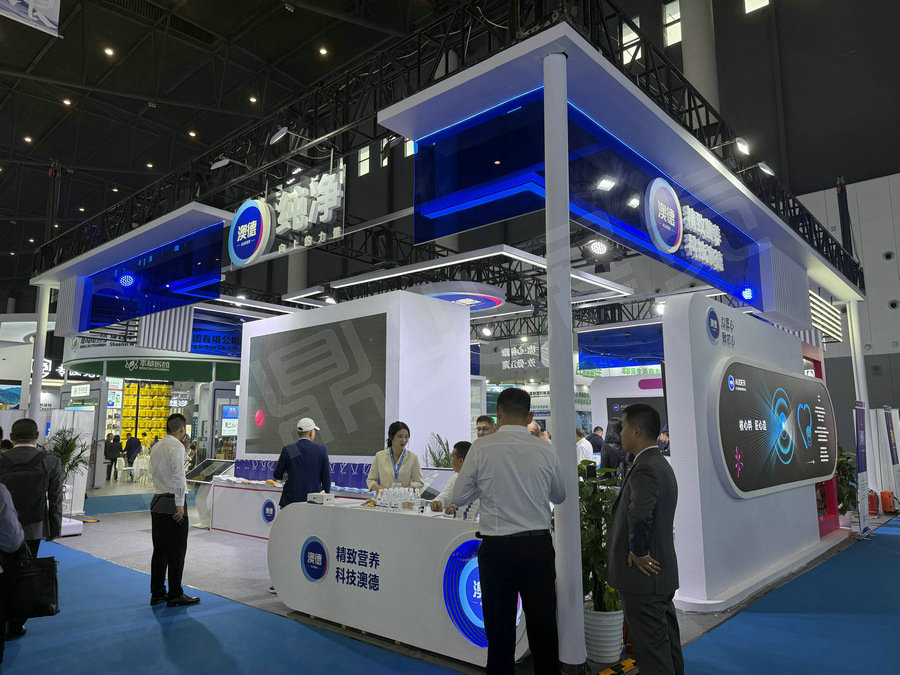 李曼養豬大會展臺搭建