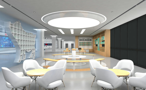 鼎尖展覽分享成都展廳設計的區域劃分