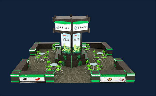 成都展臺搭建分享小展臺增加空間感的三個好方法