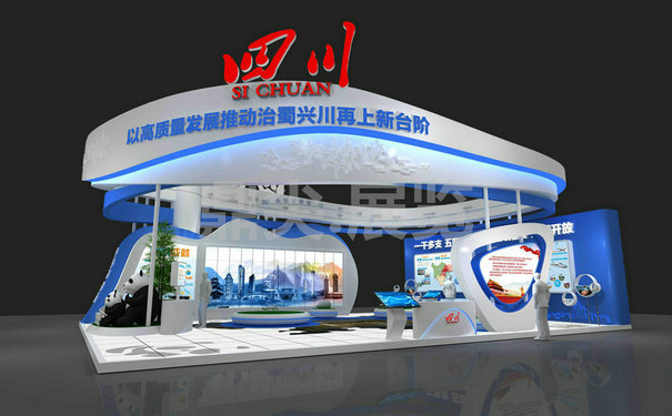 成都展臺設計簡單闡述不同顏色代表的含義