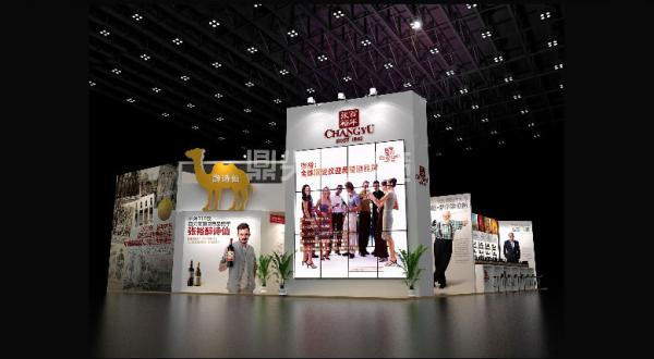 春季糖酒會展臺布展