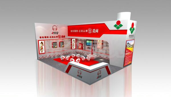 糖酒會特裝展臺搭建